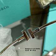 Tiffany Diamond Turquoise Wire White Gold Bracelet - 3