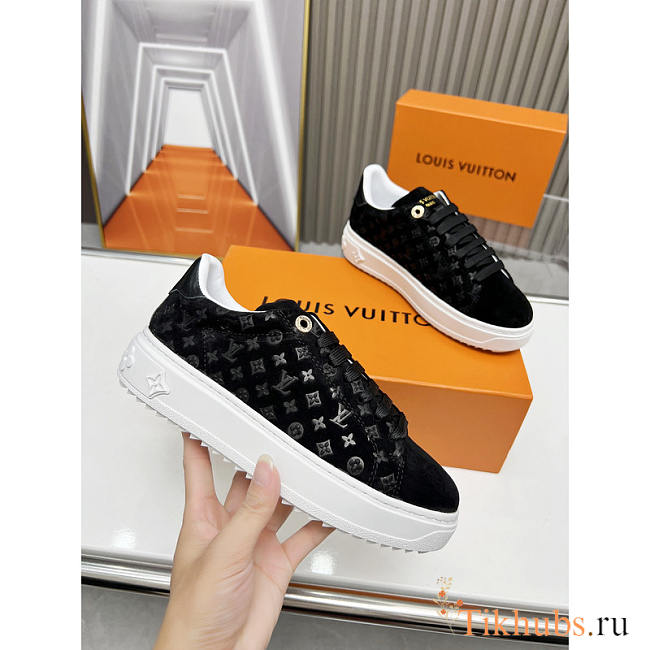 Louis Vuitton LV Time Out Sneaker Black - 1