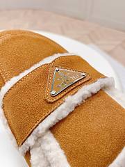 Prada Shearling Slippers - 5