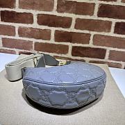 Gucci GG Matelasse Small Grey Shoulder Bag 27x18x7cm - 4