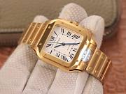 Cartier Santos De Cartier Gold Watches 35mm - 3