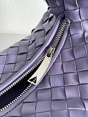 Bottega Veneta BV Jodie Bag In Purple Leather 36x21x13cm - 6