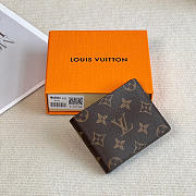 Louis Vuitton LV Marco Wallet Brown 11 x 9 x 2 cm - 3