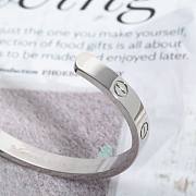 Cartier White Gold Bracelet - 4