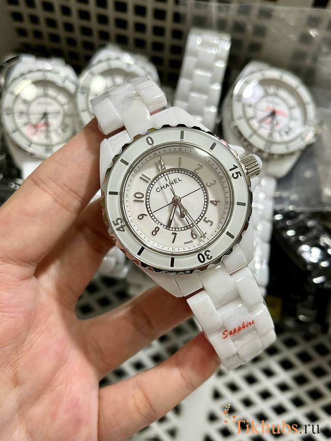 Chanel J12 White Watch 38mm - 1