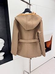 Louis Vuitton 3D Monogram Double-Breasted Wrap Coat - 5