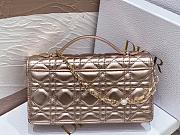 Dior Mini Miss Bag Cannage Gold 21 x 11.5 x 4.5 cm - 4