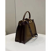 Fendi Peekaboo Brown Handbag 33x12x25cm - 6