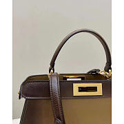 Fendi Peekaboo Brown Handbag 33x12x25cm - 3