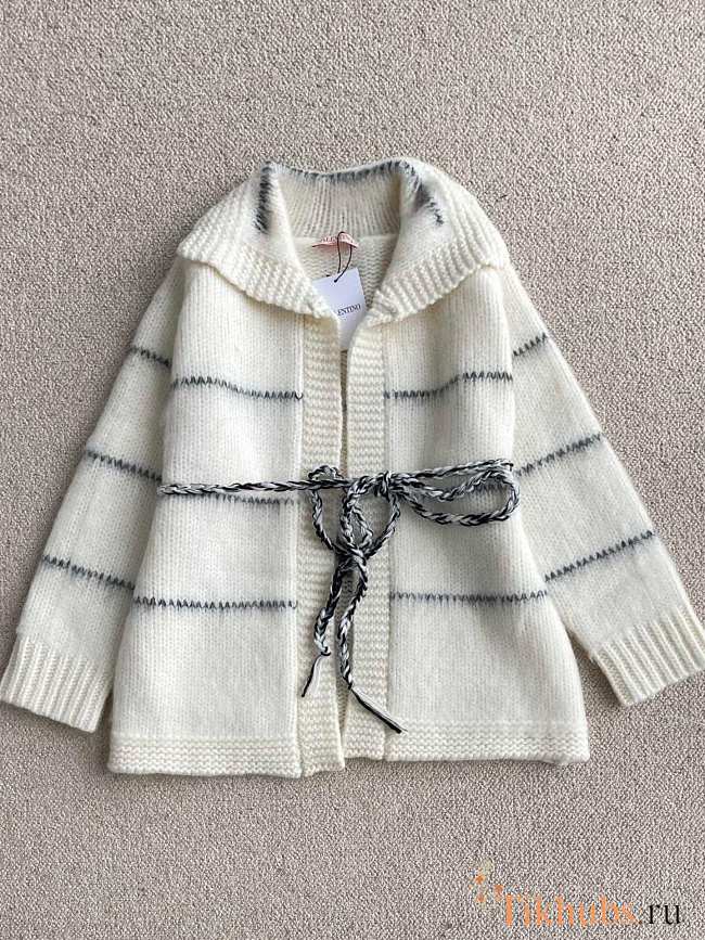 Valentino White Cardigan - 1