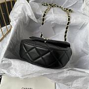 Chanel Bag Black Gold Bag 16x12x6cm - 3