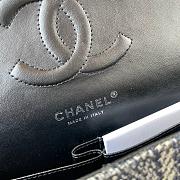 Chanel Classic Medium Flap Bag Tweed 25cm - 5