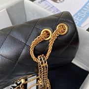 Chanel 22A Flap Bag Black Gold 16x23.5x6.5cm - 3