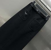 Prada Black Long Skirt - 5