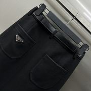 Prada Black Long Skirt - 3