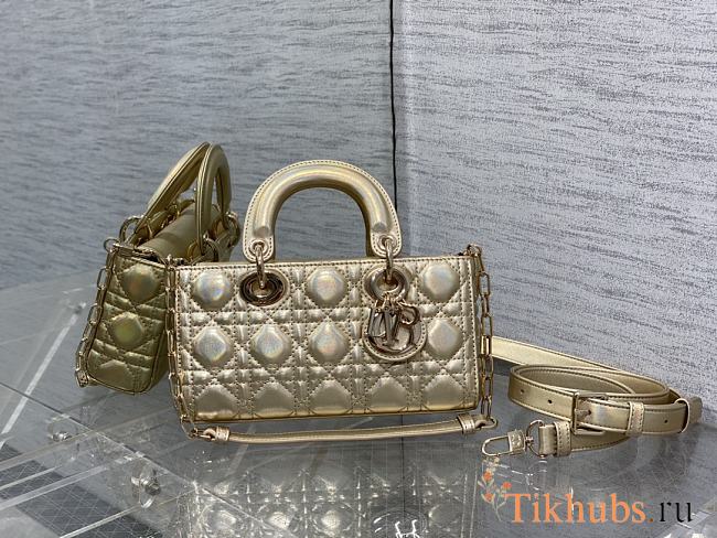 Dior Lady D-joy Bag Small Gold 22cm - 1