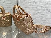 Dior Lady D-joy Bag Small Rose 22cm - 6