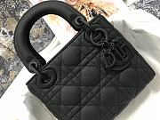 Dior Lady Ultra Matte Black Size 17 cm - 4