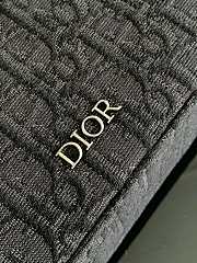 Dior Safari Messenger Bag Black 22 x 15 x 6 Cm - 4