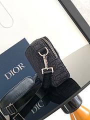 Dior Safari Messenger Bag Black 22 x 15 x 6 Cm - 3