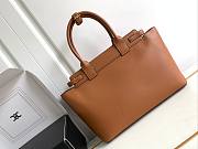 Celine Conti Bag Natural Calfskin Tan 36.5x26x15cm - 6