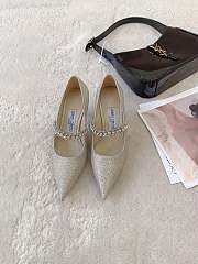 Jimmy Choo Bing Pump 65 Ballet Pearl - 4