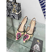 Dior J'Adior Slingback Pump Beige Multicolor 10cm - 3