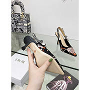 Dior J'Adior Slingback Pump Black Multicolor 10cm - 5