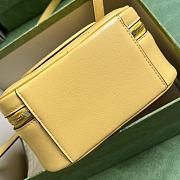 Gucci Blondie Top Handle Bag Yellow 17x15x9cm - 2