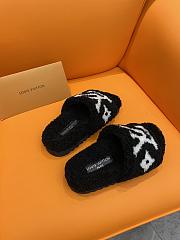 Louis Vuitton LV Paseo Flat Comfort Mule Slides Black - 4