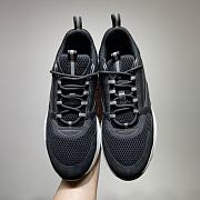 Dior B22 Sneaker Black Technical Mesh and Calfskin - 2