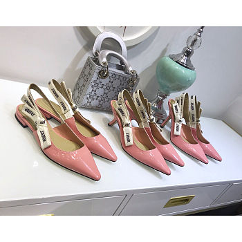 Dior J'adior Slingback Pump Pink Patent