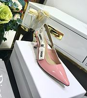 Dior J'adior Slingback Pump Pink Patent - 5