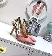 Dior J'adior Slingback Pump Pink Patent - 4