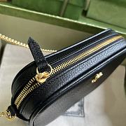 Gucci GG Marmont Mini Shoulder Bag Black 18.5x11x4cm - 5