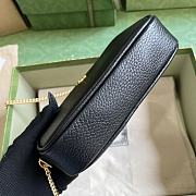 Gucci GG Marmont Mini Shoulder Bag Black 18.5x11x4cm - 4