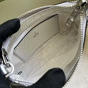 Gucci Ophidia Mini Bag Beige Silver 19x10x3cm - 3