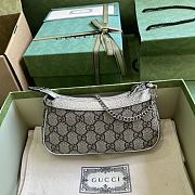 Gucci Ophidia Mini Bag Beige Silver 19x10x3cm - 2