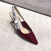 Dior J'adior Slingbag Pump Red Patent 6.5cm - 1