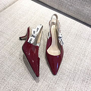 Dior J'adior Slingbag Pump Red Patent 6.5cm - 2