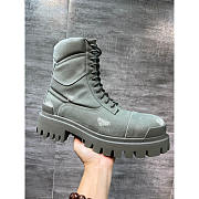 Balenciaga Combat Boots Green - 5