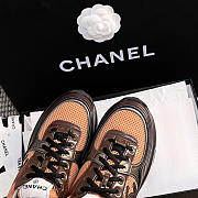 Chanel CC Sneakers Brown - 3