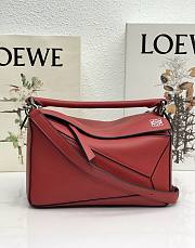 Loewe Small Puzzle Bag Red 24x16.5x10.5cm - 1