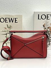 Loewe Small Puzzle Bag Red 24x16.5x10.5cm - 5