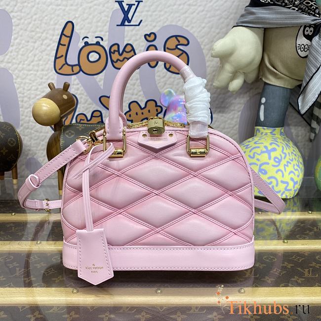 Louis Vuitton LV Alma BB Rosabella Pink 23.5 x 17.5 x 11.5 cm - 1