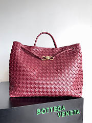 Bottega Veneta Large Andiamo Bag Red 42x35x18cm - 1