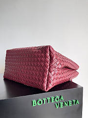 Bottega Veneta Large Andiamo Bag Red 42x35x18cm - 4