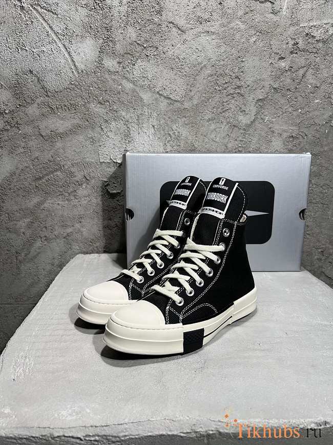 Converse Rick Owens x Turbodrk Chuck 70 High Sneaker ‘Black’ - 1