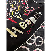 Hermes Silk Scarf Black 140x140cm - 2