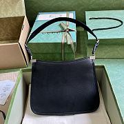 Gucci Horsebit Slim Small Shoulder Bag Black 23x18.5x3cm - 2